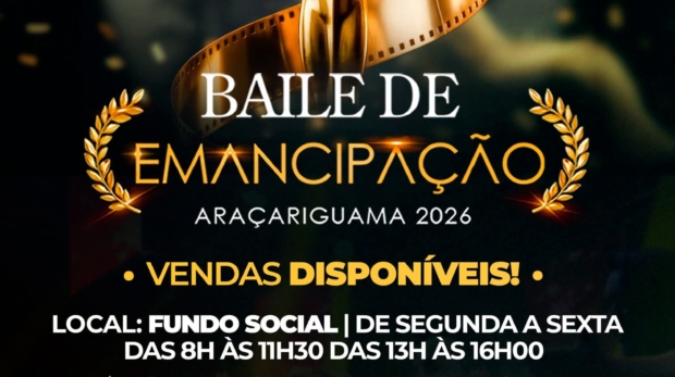 Evento marca os 34 anos de Araçariguama com baile especial, música ao vivo e celebração da história do município.

Crédito: Prefeitura De Araçariguama (Redes Sociais/Reprodução)