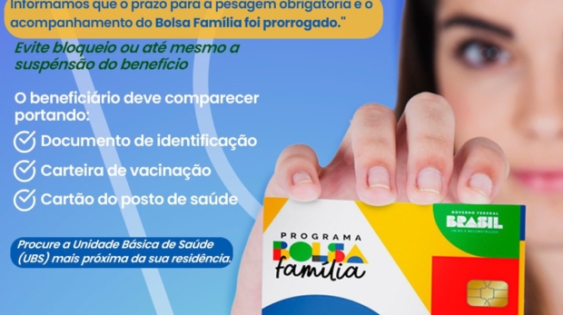 Famílias ganham mais tempo para garantir o benefício e manter o acompanhamento em dia. Foto: Prefeitura De Mairinque 