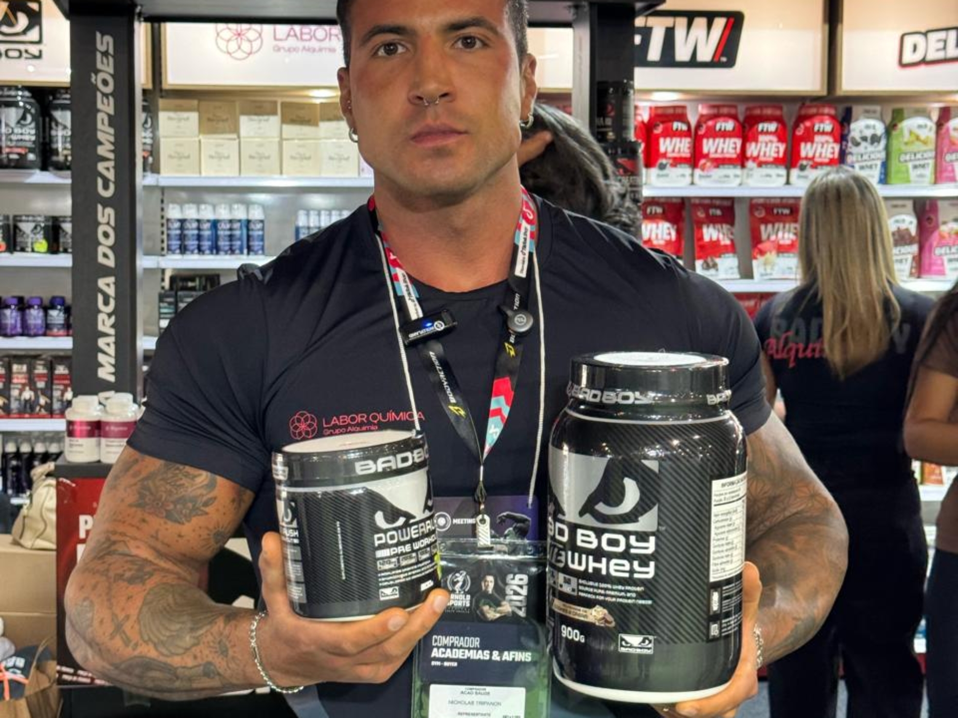 Parceria entre Labor Química e Bad Boy fortalece presença no maior evento fitness da América Latina

Crédito: Divulgação