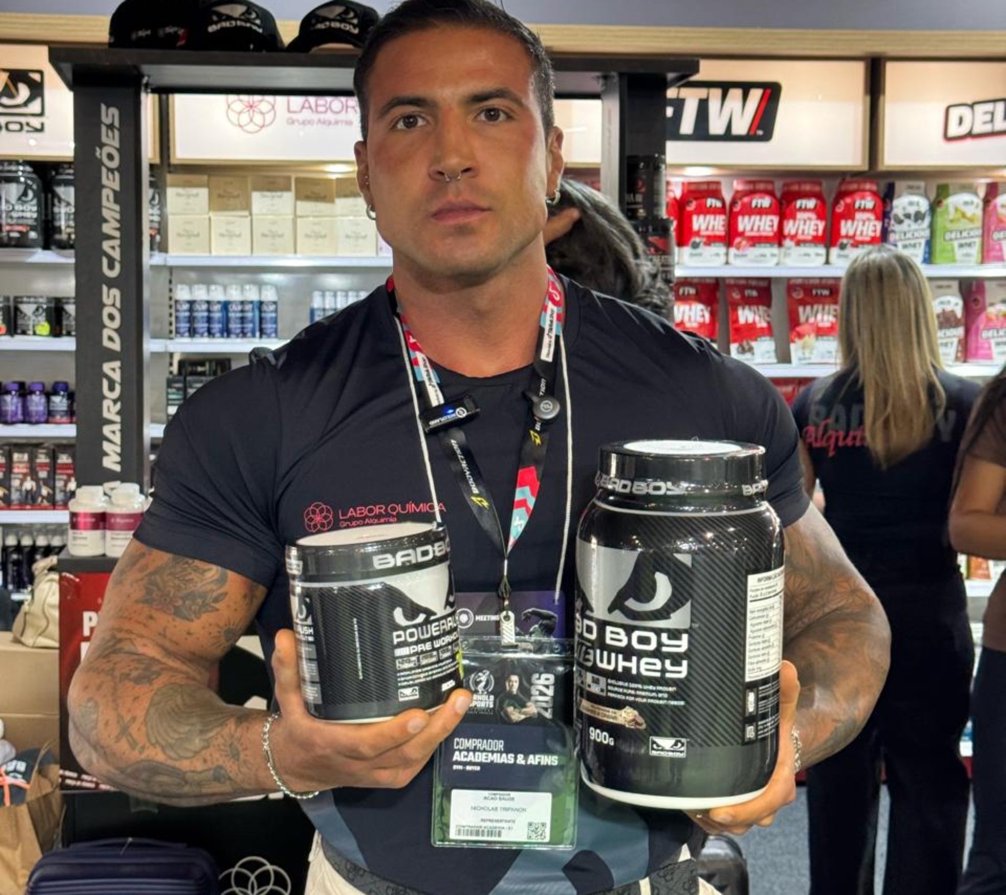 Parceria entre Labor Química e Bad Boy fortalece presença no maior evento fitness da América Latina

Crédito: Divulgação