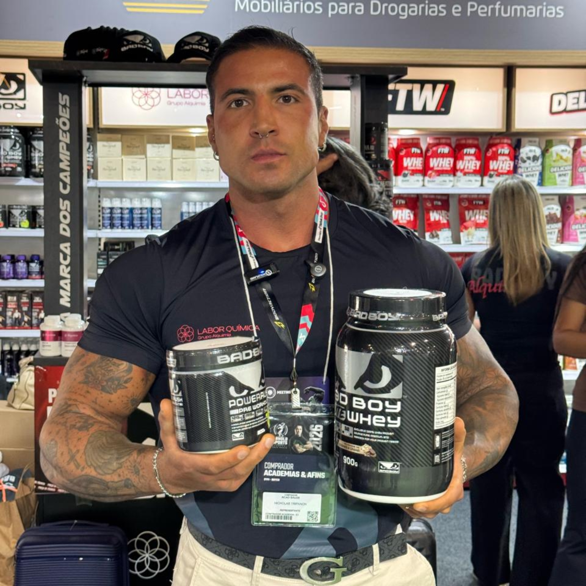 Parceria entre Labor Química e Bad Boy fortalece presença no maior evento fitness da América Latina

Crédito: Divulgação