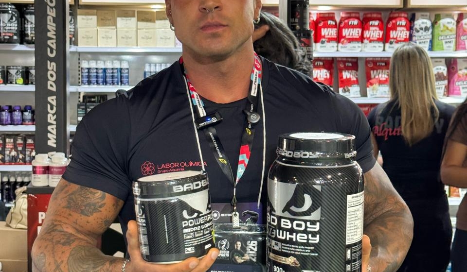 Parceria entre Labor Química e Bad Boy fortalece presença no maior evento fitness da América Latina

Crédito: Divulgação