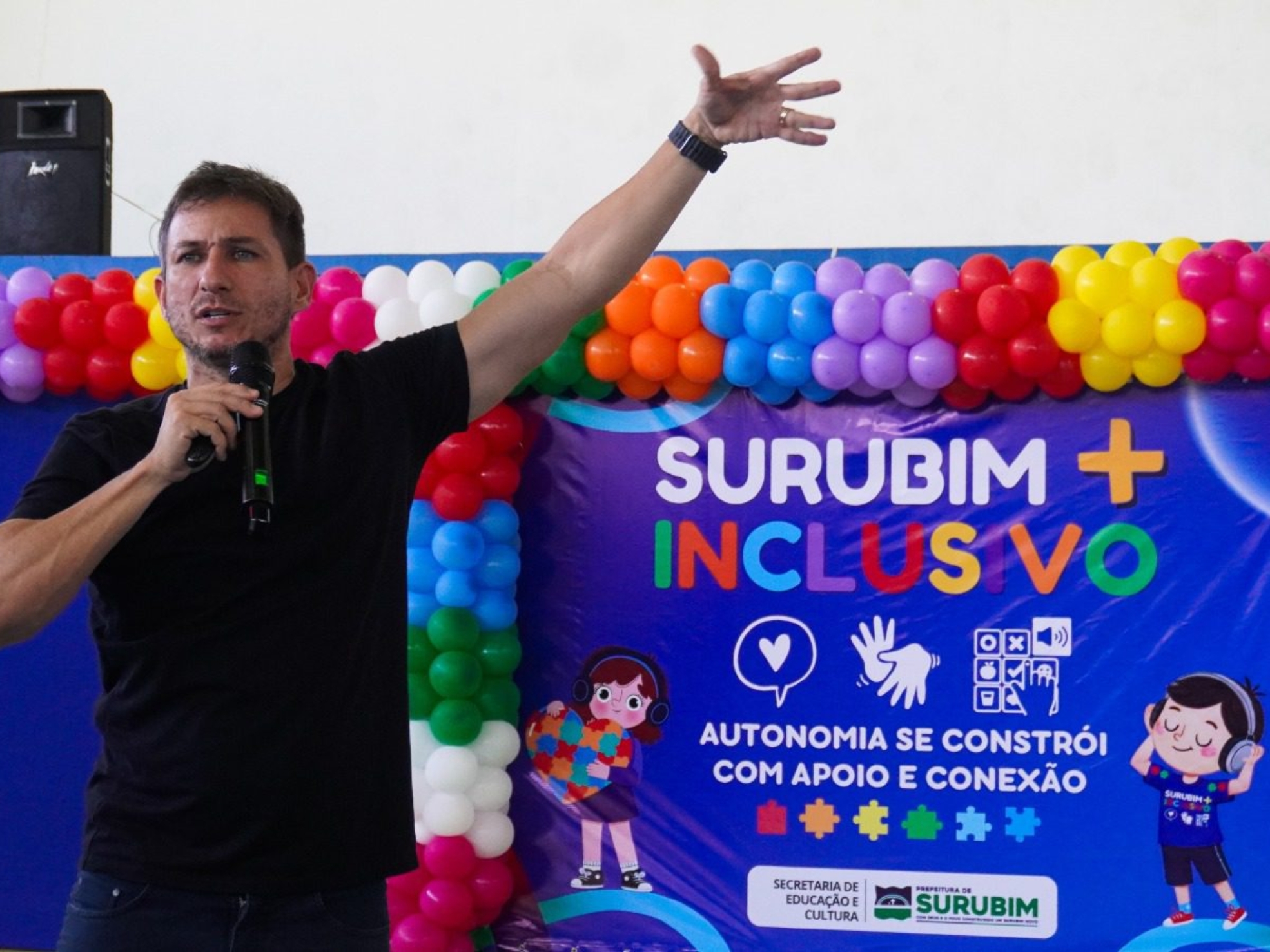 Kadu Lins participa do Bett Brasil e reforça a importância da inclusão e da neurodiversidade na educação.

Crédito: Divulgação