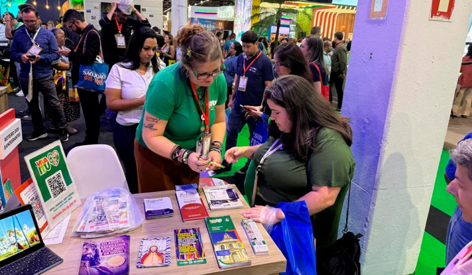 Itu participa da WTM Latin America 2026 e promove seus atrativos turísticos. Foto: Prefeitura De Itu