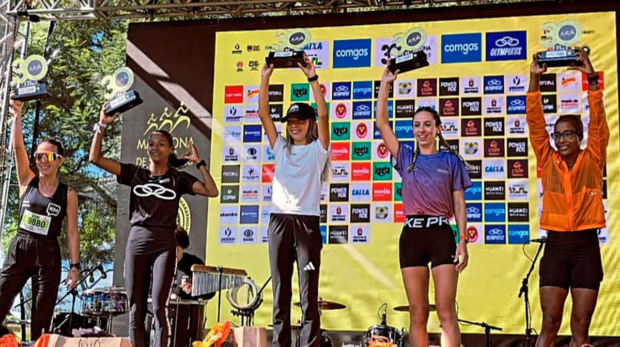 Solange Bento Bela se destaca em prova desafiadora e representa o município em alto nível. Foto: Prefeitura De Itu