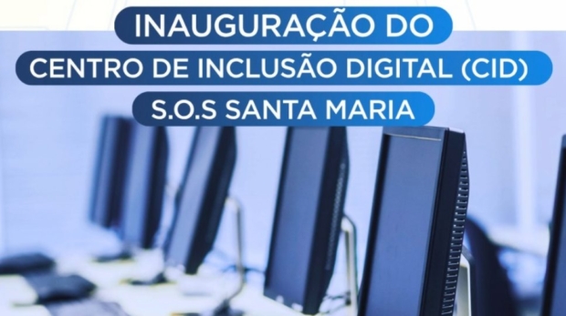 Novo Centro de Inclusão Digital é inaugurado no bairro Santa Maria. Imagem: Arquivo/Secom