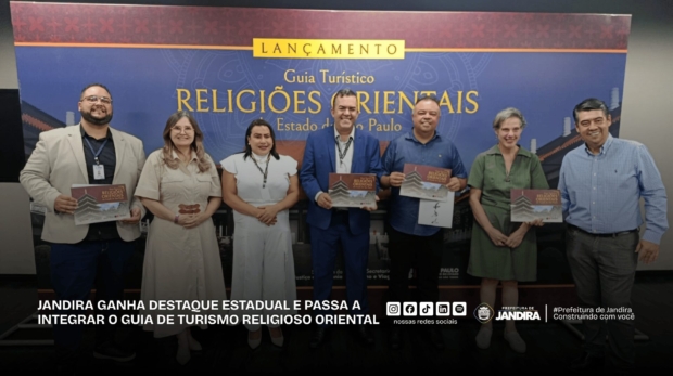 Reconhecimento estadual destaca a Oomoto do Brasil como um dos principais atrativos turísticos e reforça o potencial de Jandira no turismo religioso. Foto: Prefeitura De Jandira 