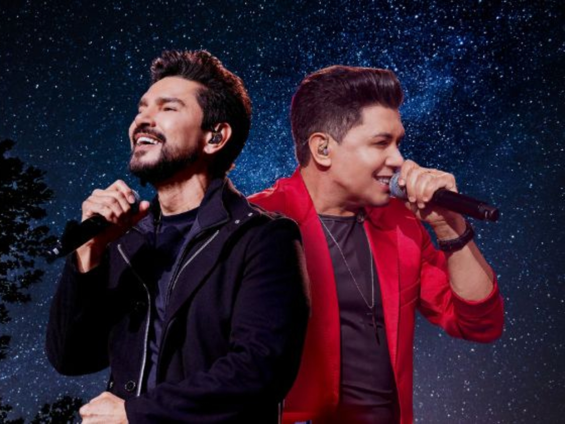 Dupla Zé Henrique & Gabriel encerra romaria com grande show. Foto: Prefeitura De Cotia