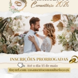 Casais participam de edição anterior do Casamento Comunitário em Sorocaba, iniciativa que promove inclusão social e a oficialização gratuita de uniões.
Crédito: Prefeitura De Sorocaba