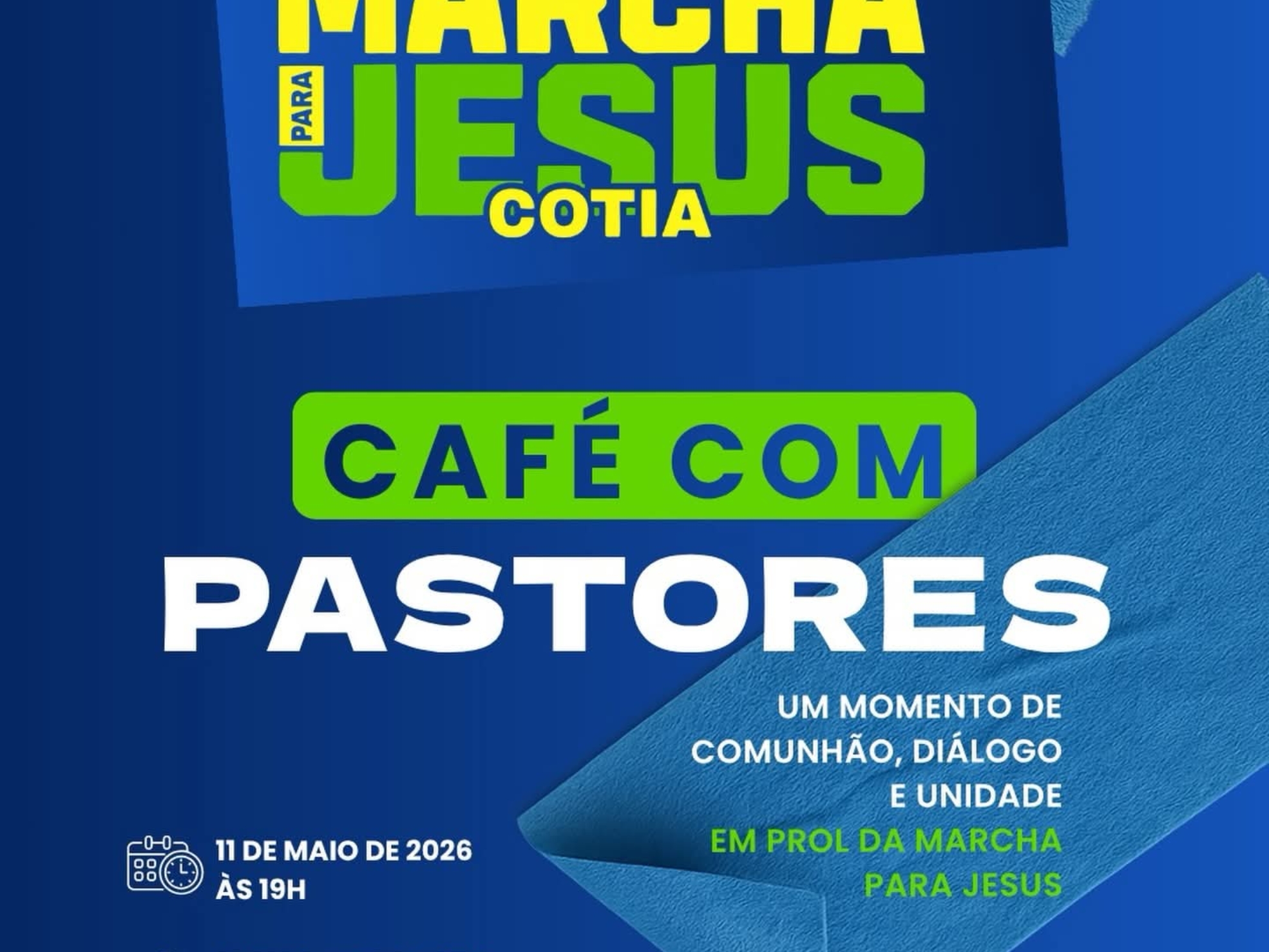 A Prefeitura de Cotia realiza encontro com pastores e lideranças religiosas em preparação para a Marcha Para Jesus 2026, fortalecendo a união e a comunhão entre as igrejas da cidade.  Crédito: Prefeitura De Cotia (Redes Sociais/Reprodução)