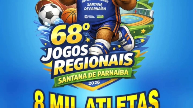 Santana de Parnaíba sediará os 68º Jogos Regionais e receberá mais de 5 mil atletas de diversas cidades paulistas.

Crédito: Prefeitura De Santana De Parnaíba (Redes Sociais/Reprodução)