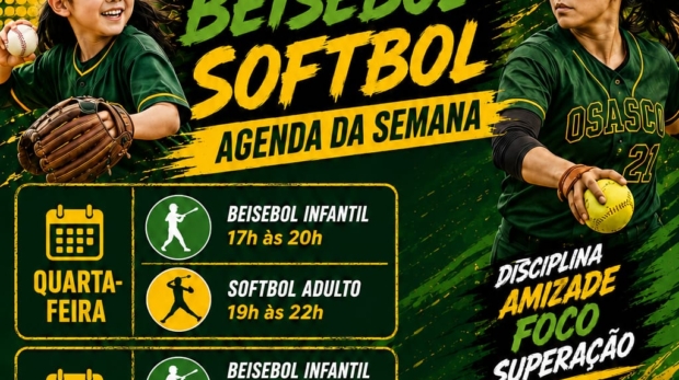 Escolinha da ACENBO amplia acesso ao beisebol infantil e fortalece formação esportiva em Osasco.

Arte: Divulgação