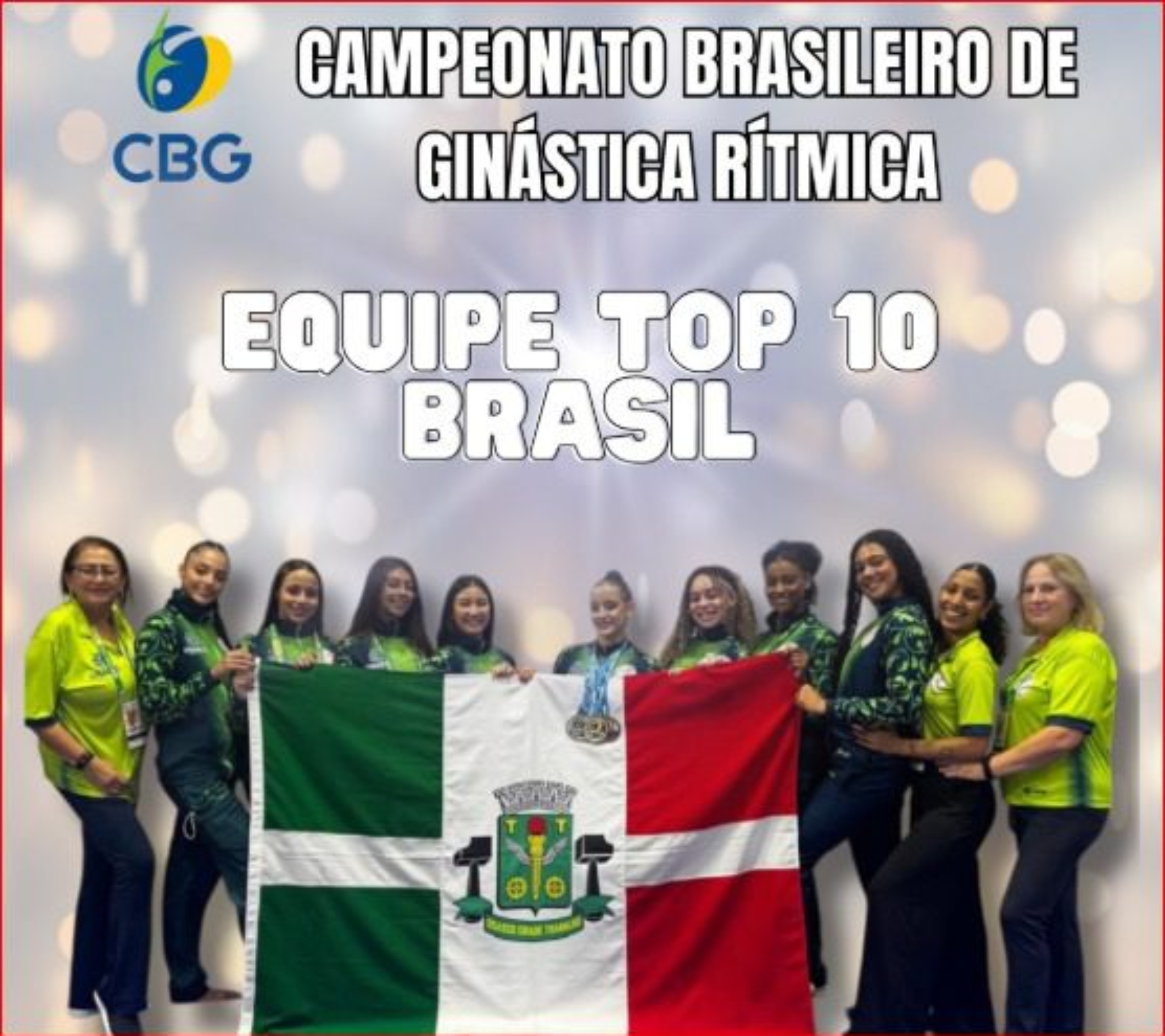 Equipe de ginástica rítmica do FAE Osasco conquistou Top 10 nacional em importante competição da modalidade.

Crédito: Divulgação