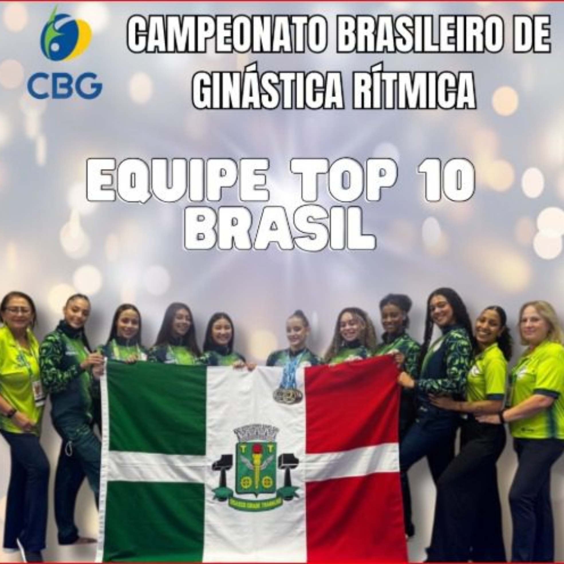 Equipe de ginástica rítmica do FAE Osasco conquistou Top 10 nacional em importante competição da modalidade.

Crédito: Divulgação