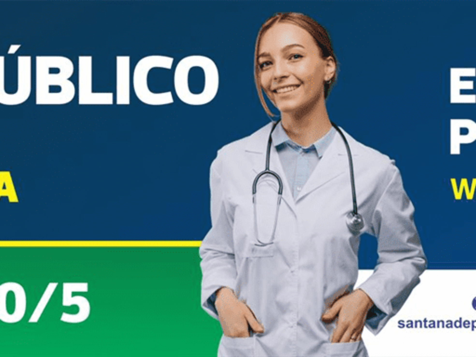 Comunicado oficial informa abertura do Concurso Público nº 02/2026 da Prefeitura de Santana de Parnaíba para contratação de médicos em diversas especialidades.
Crédito: Divulgação/Prefeitura de Santana de Parnaíba