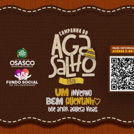Espetáculo abre campanha solidária que arrecada agasalhos para famílias em Osasco.

Crédito: Divulgação 