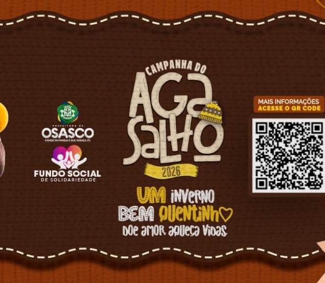 Espetáculo abre campanha solidária que arrecada agasalhos para famílias em Osasco.

Crédito: Divulgação 