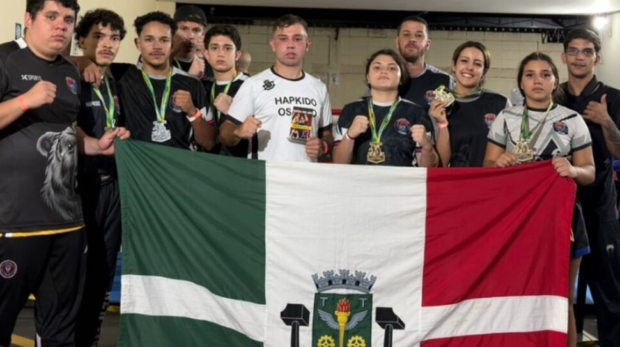 Equipe de Hapkido de Osasco conquista 9 medalhas no Paulínia Fight Night e mantém destaque nas artes marciais paulistas.
Crédito da foto:
Divulgação /