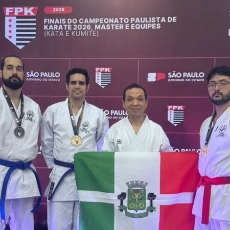 Osasco brilhou no Campeonato Paulista de Karatê! Nossos atletas conquistaram cinco medalhas e garantiram vaga para o Campeonato Brasileiro da modalidade.

Crédito: Divulgação
