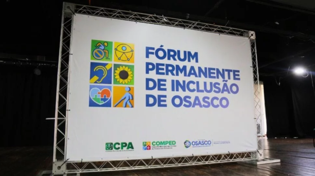 Representantes do poder público e sociedade civil irão discutir acessibilidade, mobilidade urbana e inclusão durante a III Edição do Fórum Permanente dos Direitos da Pessoa com Deficiência, em Osasco.

Foto: Carolina Rodrigues / Prefeitura de Osasco