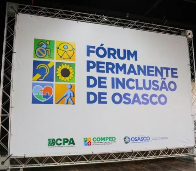Representantes do poder público e sociedade civil irão discutir acessibilidade, mobilidade urbana e inclusão durante a III Edição do Fórum Permanente dos Direitos da Pessoa com Deficiência, em Osasco.

Foto: Carolina Rodrigues / Prefeitura de Osasco