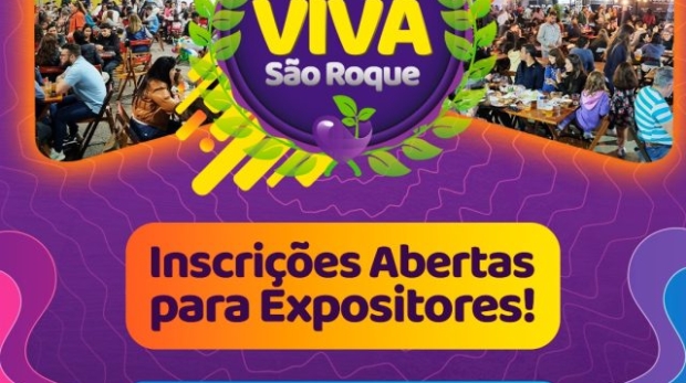 A Prefeitura de São Roque abriu as inscrições para expositores interessados em participar da 6ª edição do Viva São Roque, um dos eventos mais aguardados do calendário do município, que será realizado em agosto.

Crédito: Prefeitura De São Roque