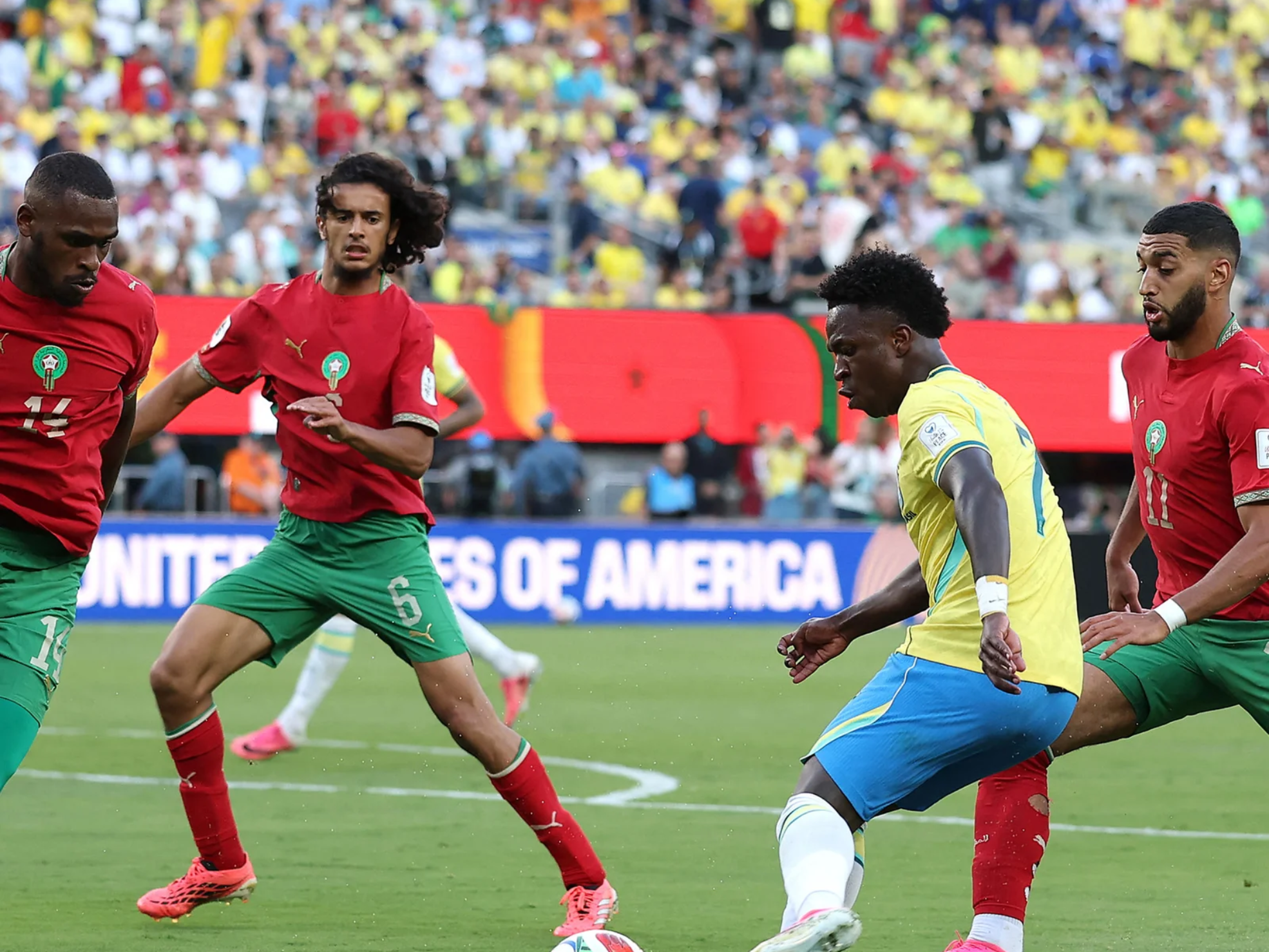 Vini Jr. salva o Brasil e garante empate com Marrocos na estreia na Copa do Mundo
