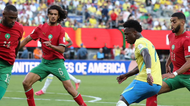 Vini Jr. salva o Brasil e garante empate com Marrocos na estreia na Copa do Mundo