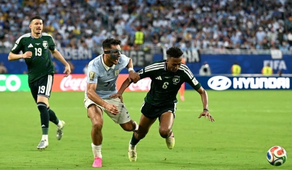 Arábia Saudita e Uruguai empataram em 1 a 1, pelo grupo H, da Copa do Mundo. (Foto: CHANDAN KHANNA / AFP)
Arábia Saudita e Uruguai ficaram