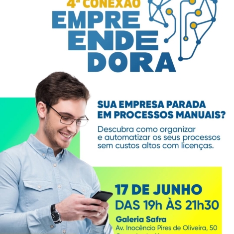 Evento gratuito promove networking, troca de experiências e capacitação para empreendedores de Cotia e região.

Crédito: Prefeitura De Cotia (Redes Sociais/Reprodução)