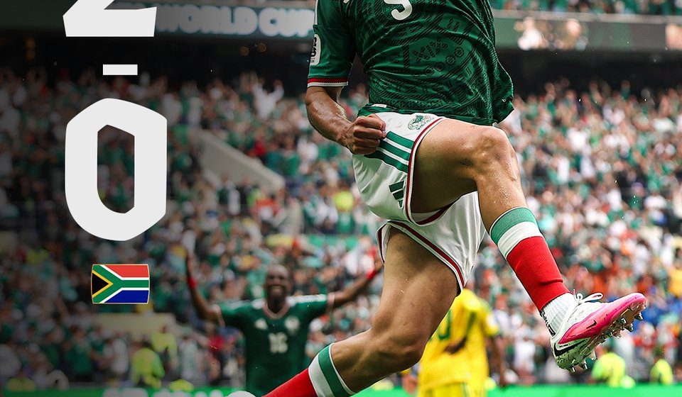 O México faz história na abertura da Copa do Mundo 2026. A Seleção Mexicana derrotou a África do Sul por 2 a 0, no Estádio Azteca, nesta quinta-feira (11). Essa foi a primeira vez que o México venceu na estreia de um mundial. Histórico, torcedor!

Crédito:  Reprodução/X @sportv