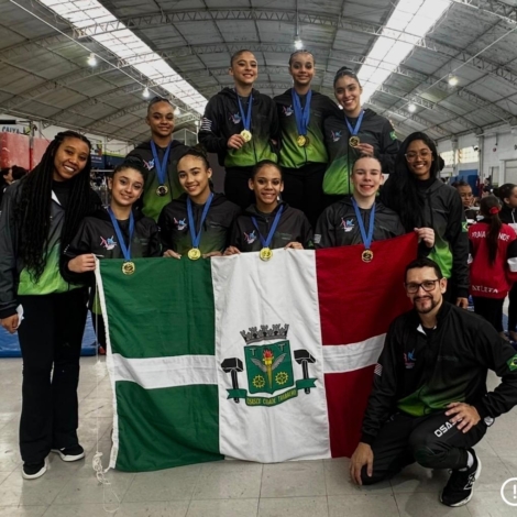 Jovens talentos da ginástica artística de Osasco acumulam pódios e reforçam a tradição esportiva do município.

Crédito: Divulgação