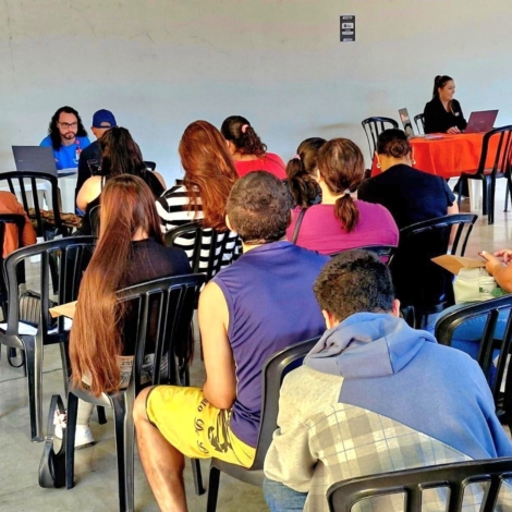 Candidatos participam do Feirão do Emprego de São Roque, iniciativa que aproxima trabalhadores e empresas, oferecendo oportunidades de contratação e fortalecendo o acesso ao mercado de trabalho. 

Crédito: Prefeitura De São Roque 