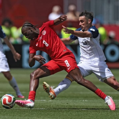 Canadá x Bósnia (Foto: Cole Burston / AFP)