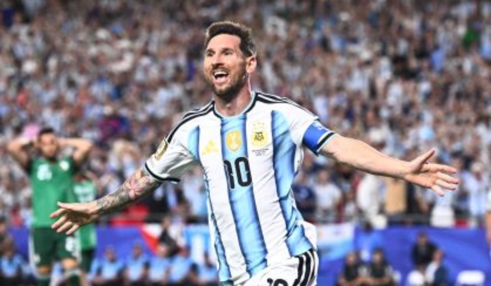 Messi chegou aos 16 gols em Copas do Mundo • Photo by Tom Weller/picture alliance via Getty Images