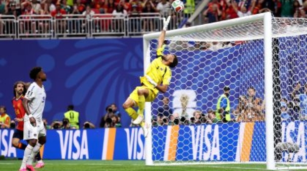 Vozinha fez grande jogo contra a Espanha • Photo by Maddie Meyer - FIFA/FIFA via Getty Images