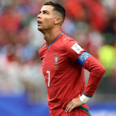 Cristiano Ronaldo durante estreia de Portugal na Copa do Mundo de 2026 contra Congo Molly Darlington/Getty Images
