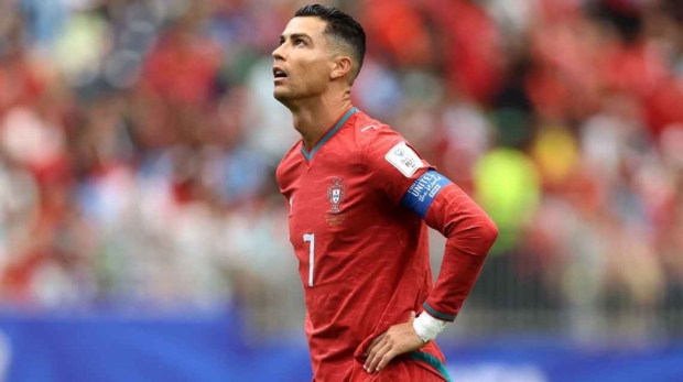 Cristiano Ronaldo durante estreia de Portugal na Copa do Mundo de 2026 contra Congo Molly Darlington/Getty Images