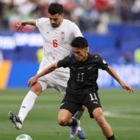 Duelo entre Irã e Nova Zelândia, válido pela primeira rodada da Copa do Mundo • Richard Heathcote/Getty Images
