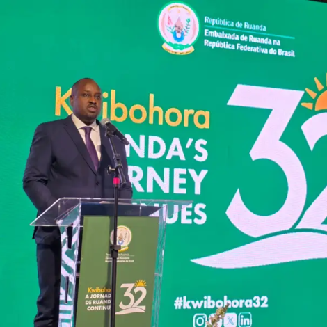 Ruanda celebra 32 anos da Libertação e reforça parceria estratégica com o Brasil.

Crédito: Divulgação