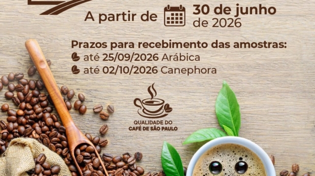 Tradição, qualidade e inovação no campo! A cafeicultura paulista ganha destaque com mais uma edição do concurso que valoriza produtores e revela os melhores sabores do café produzido em São Paulo..

Crédito: Divulgação