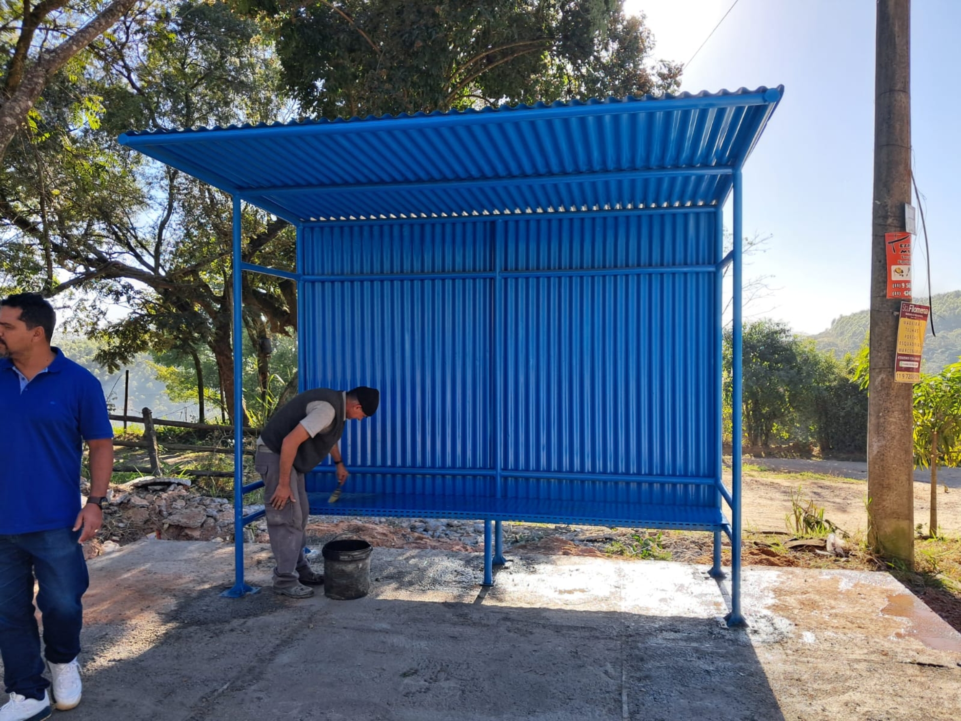Novos pontos de ônibus foram instalados pela Prefeitura de Mairinque em diferentes bairros do município, ampliando a infraestrutura urbana e proporcionando mais conforto, segurança e comodidade aos usuários do transporte coletivo.

Foto: Prefeitura De Mairinque