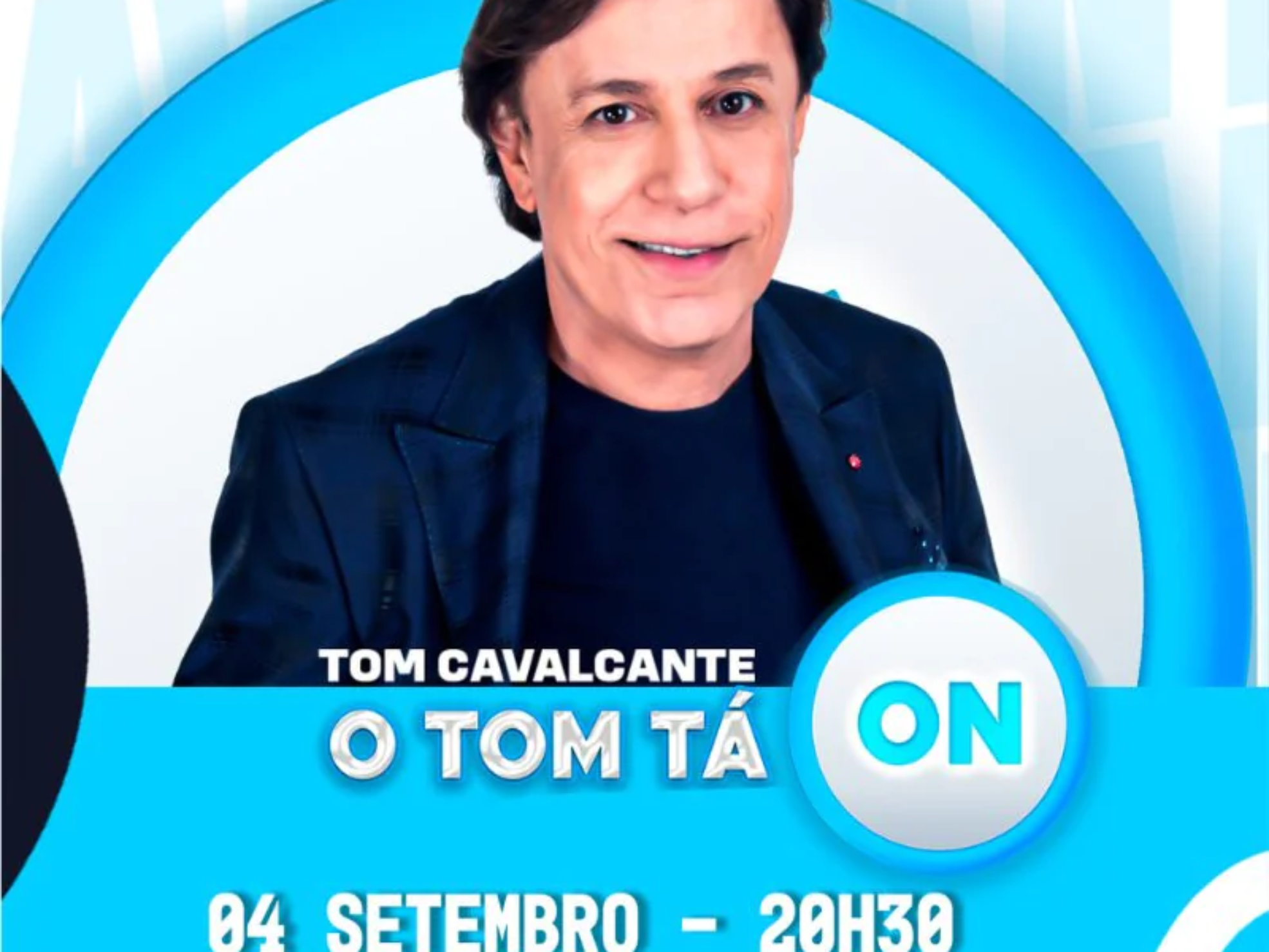 Tom Cavalcante apresenta o espetáculo “O Tom Tá On” no dia 4 de setembro, na Arena de Eventos de Santana de Parnaíba. A apresentação reúne personagens consagrados, imitações, atualidades, improviso e muita interação com a plateia.

Crédito: Divulgação 