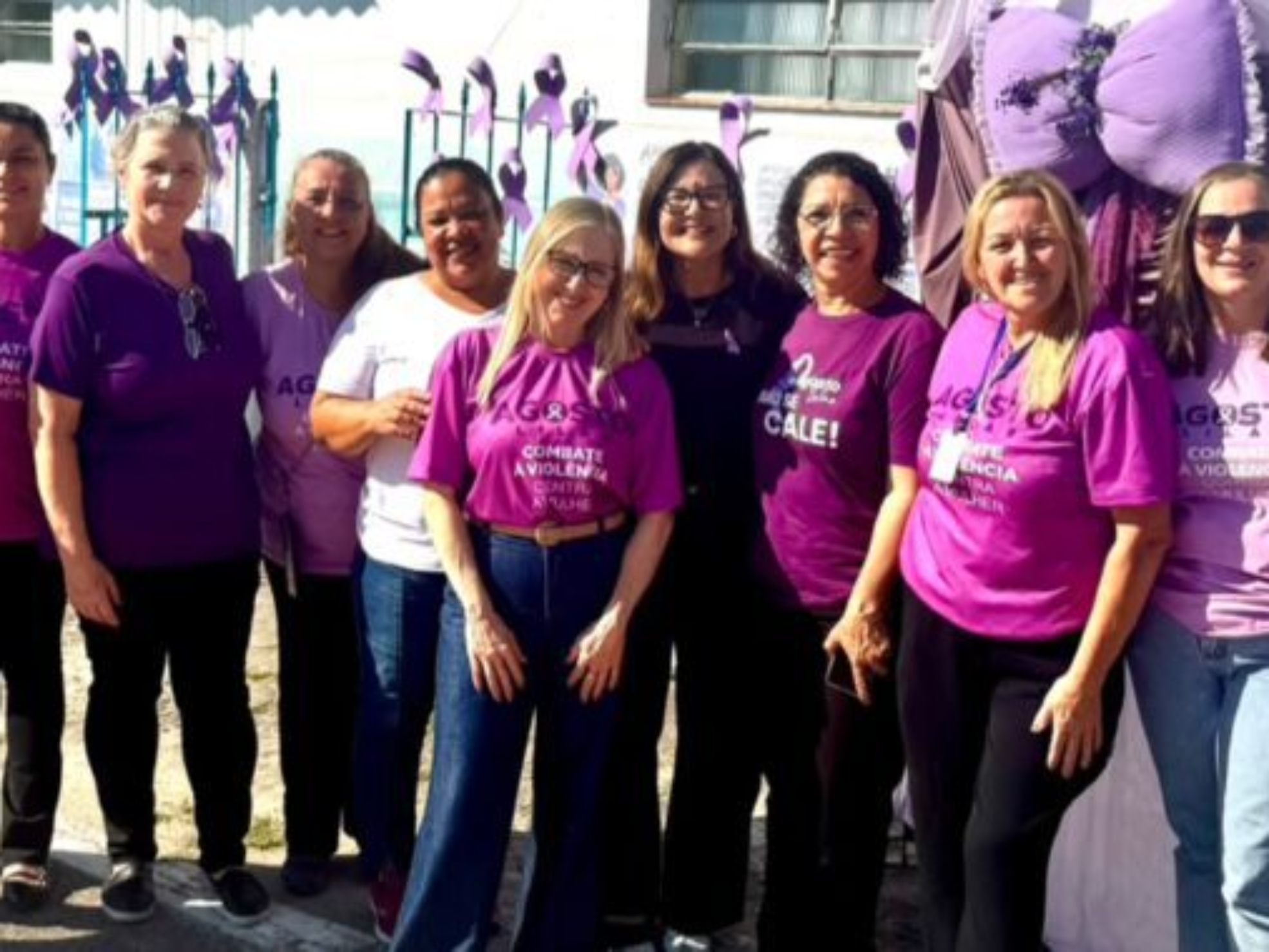 Ações do Dia D do Agosto Lilás mobilizaram diferentes secretarias municipais em Vargem Grande Paulista em atividades de conscientização e orientação pelo enfrentamento à violência contra as mulheres.

Crédito: Prefeitura De Vargem Grande Paulista (VGP)