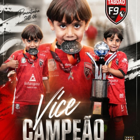 Gabriel Madaschi, o “Pimentinha”, de 6 anos, conquista a medalha de prata no Campeonato Paulista de Futsal Sub-07 – Série Ouro pela equipe do Instituto Taboão F9. Crédito: Divulgação