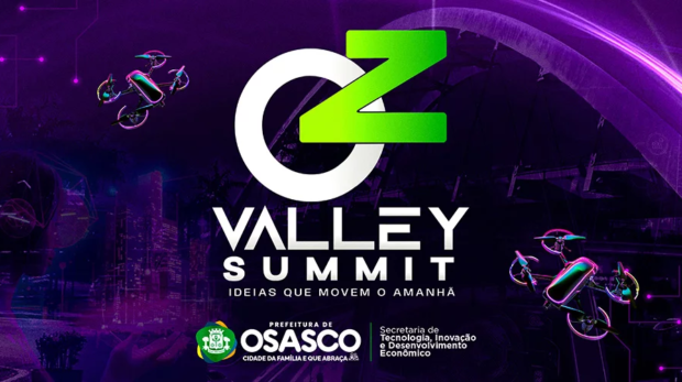 4ª edição do Oz Valley Summit será realizada no Teatro Municipal Glória Giglio, em Osasco, com programação voltada à tecnologia, inteligência artificial, empreendedorismo e inovação.
Crédito: Divulgação