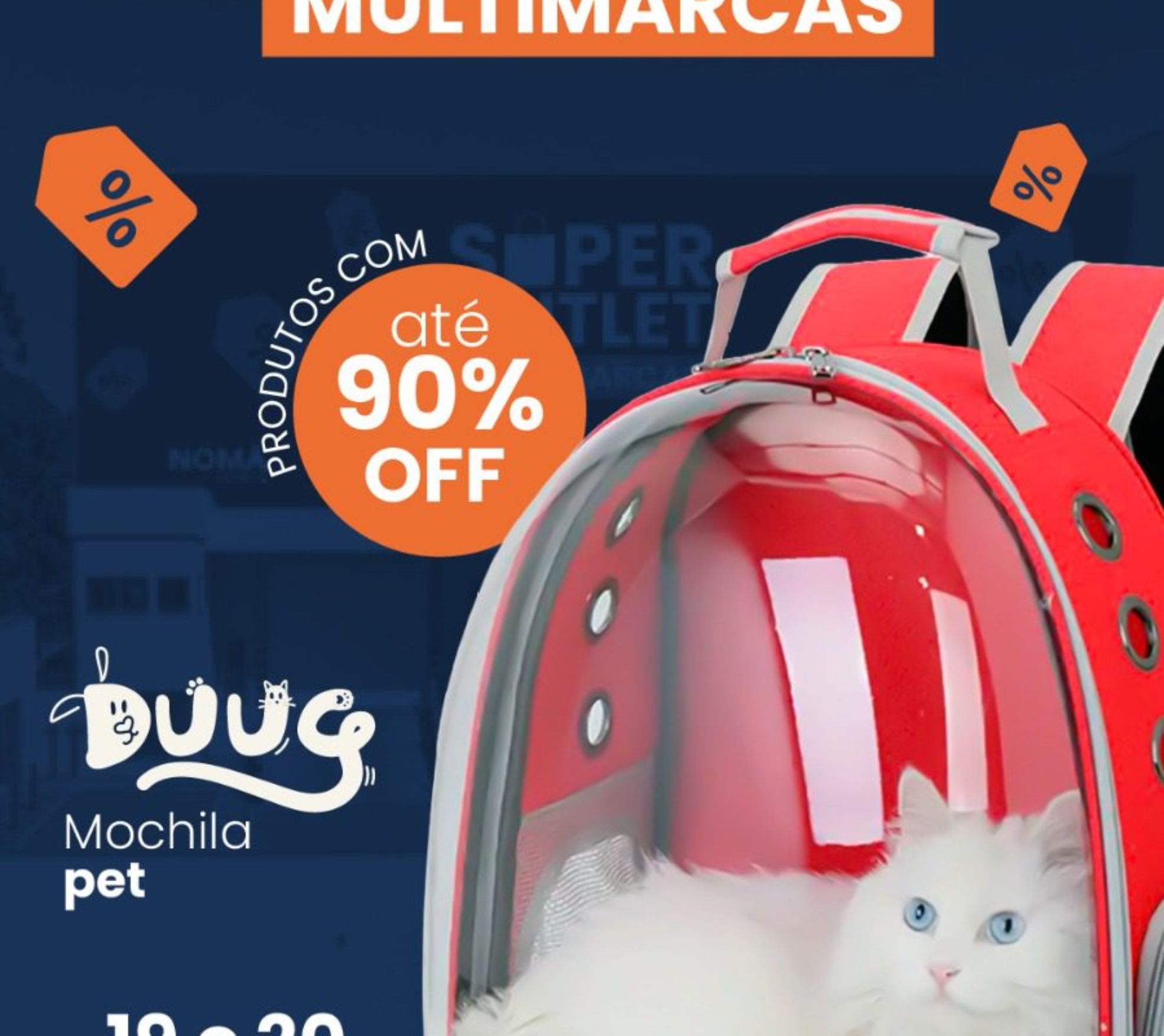 Saldão Multimarcas da Estoquee Importadora reúne mais de 200 produtos novos em Jandira, com preços a partir de R$ 19,99, nos dias 19 e 20 de setembro. Crédito: Divulgação.