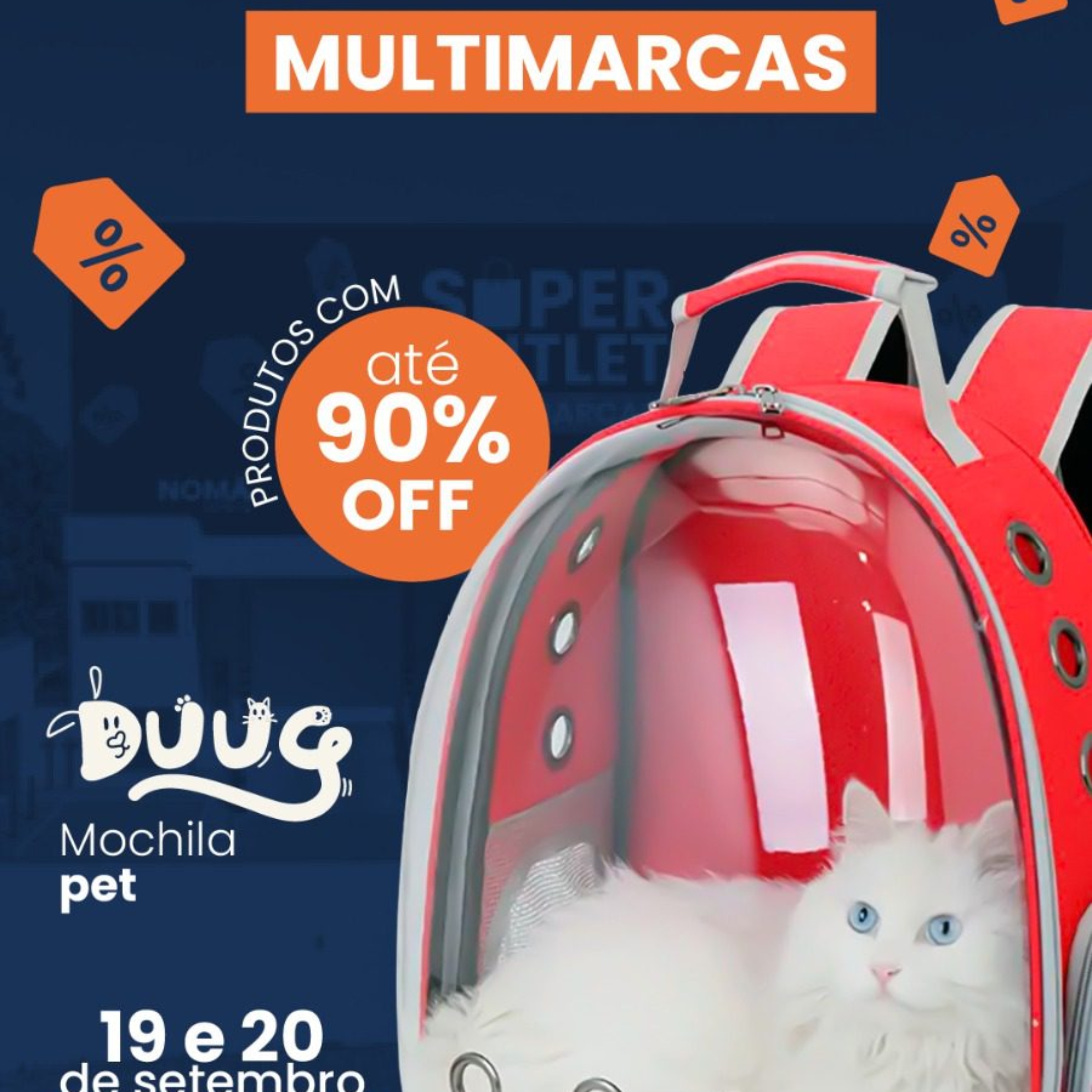 Saldão Multimarcas da Estoquee Importadora reúne mais de 200 produtos novos em Jandira, com preços a partir de R$ 19,99, nos dias 19 e 20 de setembro. Crédito: Divulgação.