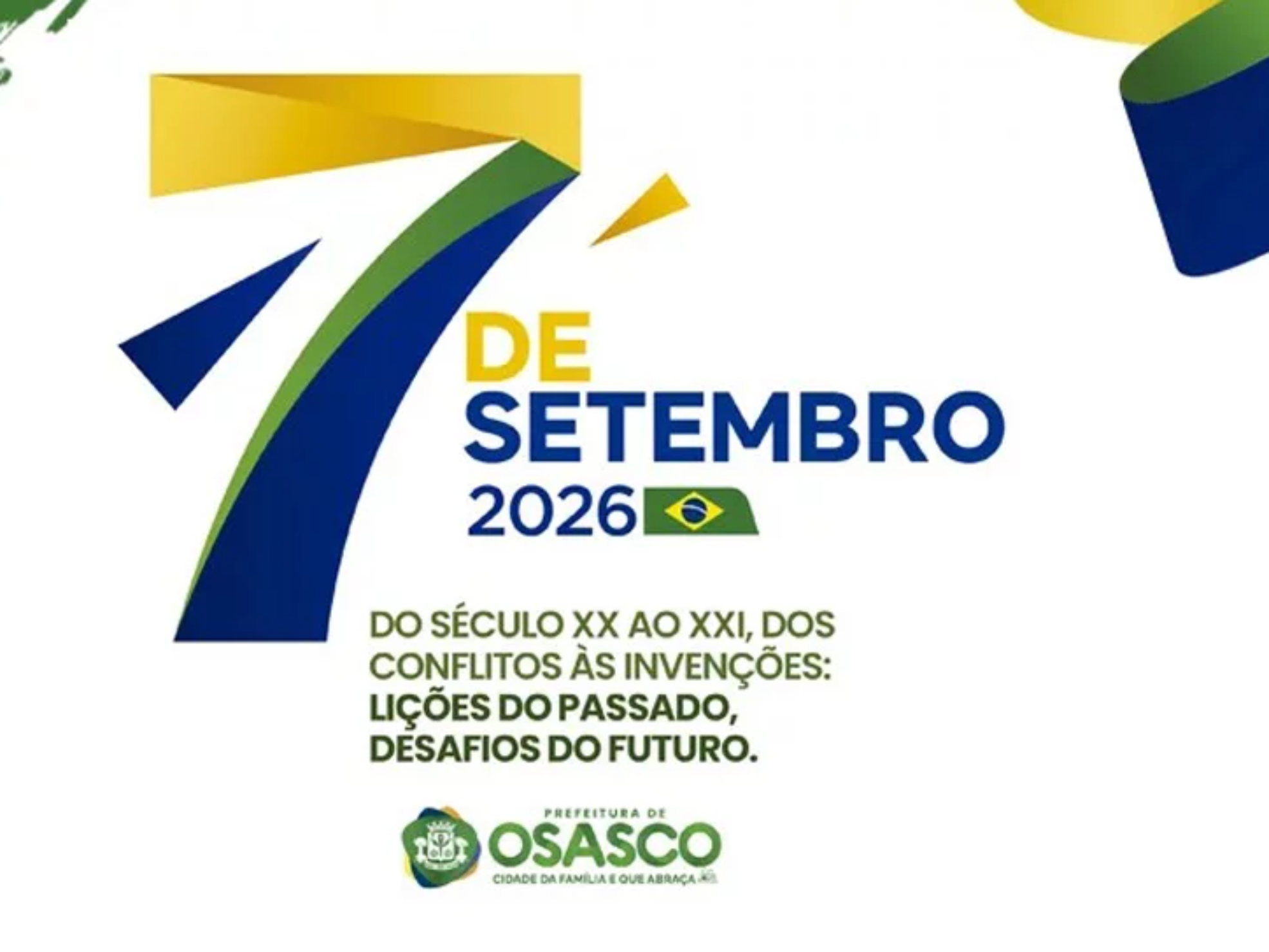 Desfile Cívico-Militar de 7 de Setembro reúne estudantes, instituições civis e militares e representantes de diferentes setores da sociedade na Avenida dos Autonomistas, em Osasco. Crédito: Secom/PMO.