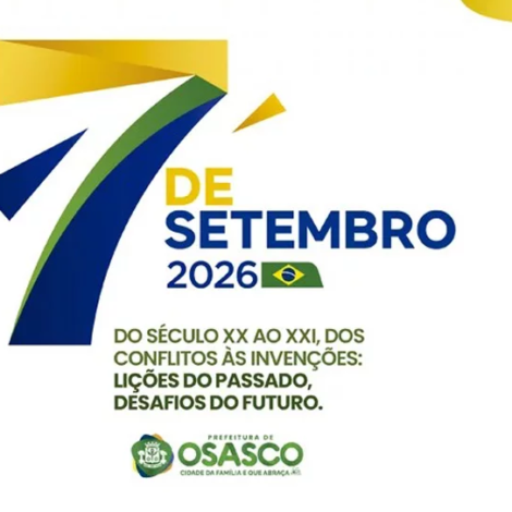 Desfile Cívico-Militar de 7 de Setembro reúne estudantes, instituições civis e militares e representantes de diferentes setores da sociedade na Avenida dos Autonomistas, em Osasco. Crédito: Secom/PMO.